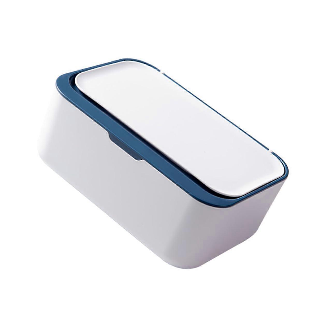 1 piece Nordic Tissue Box with Lid, Elegant Storage Container for Tissues and Masks for Living Room and Bathroom