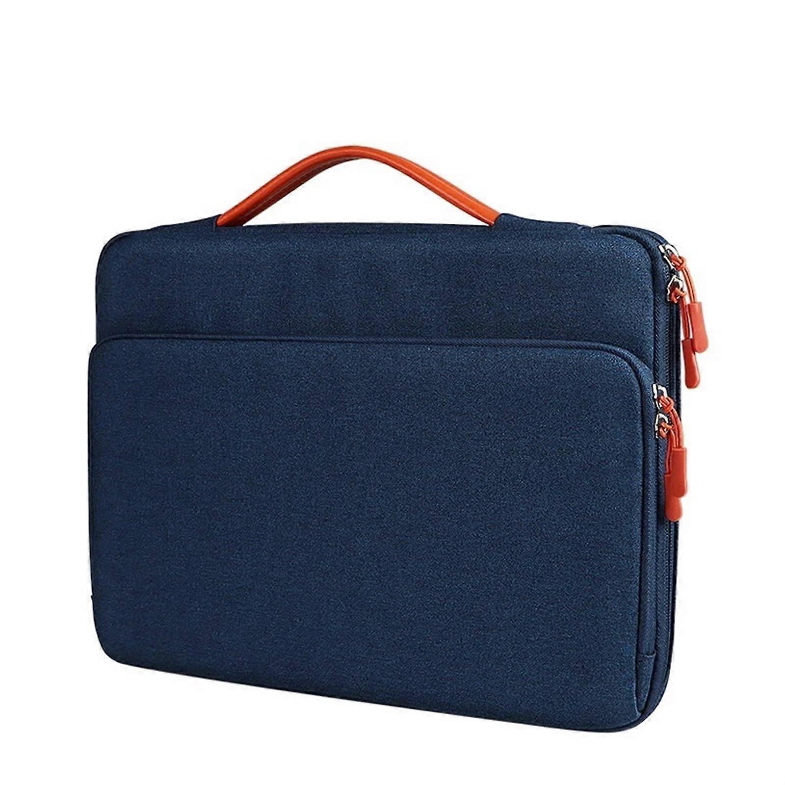 Laptop Bag Laptop Case Cover 13 14 15 Inch Notebook Shockproof Computer Briefcase Travel Business Case (Blue, for 1313.3 inch) For 1313.3 inch Blue