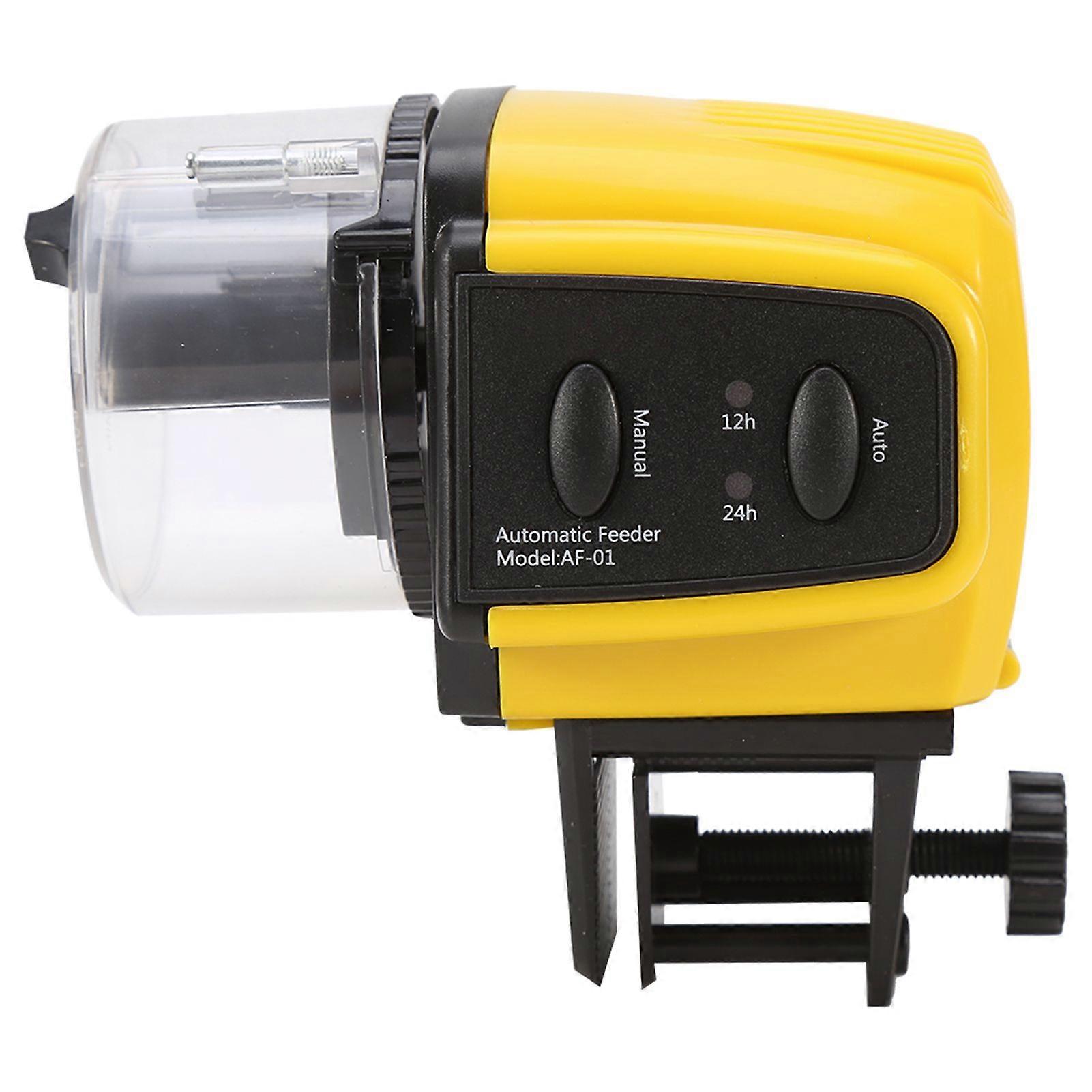 1Pc Digitaler Automatischer Elektrischer Kunststoff Fisch Feeder Timer Zuhause Aquarium Aquarium Futter Fütterung HotYMJJ