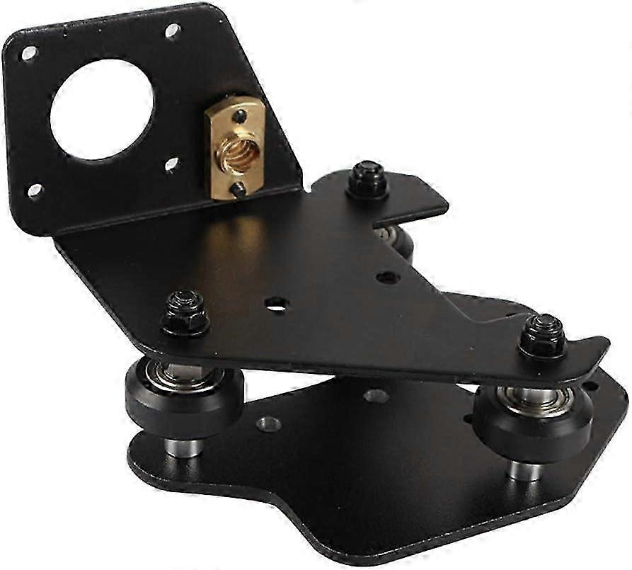 Durable 3D Printer Replacement Fixed Motor Bracket with Pulley Nut - Easy Installation Left X Axis Upgrade for Home or Office Use