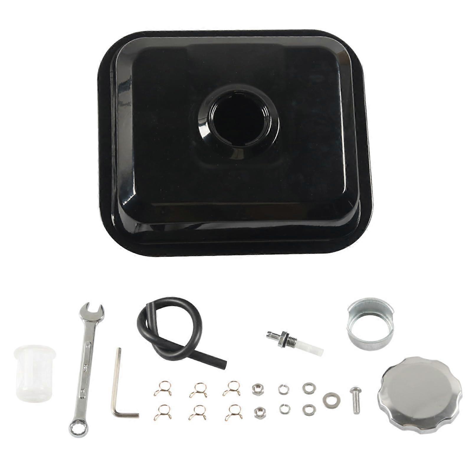 Motorcycle fuel tanks, storage iron containers, assembly screws, set, suitable for GX160 212cc modification