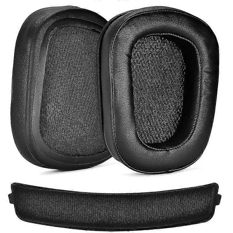 1ペア フォームイヤーパッド クッション レザーイヤーパッド G933 G935 G633 / G 933 G 935 G 633 ヘッドホン用