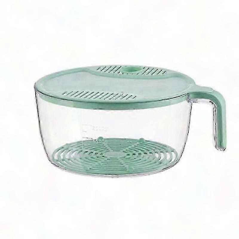 Kitchen Strainer Bowl with Lid - Multi-Function Washer for Rice, Beans, and Vegetables Cleaner