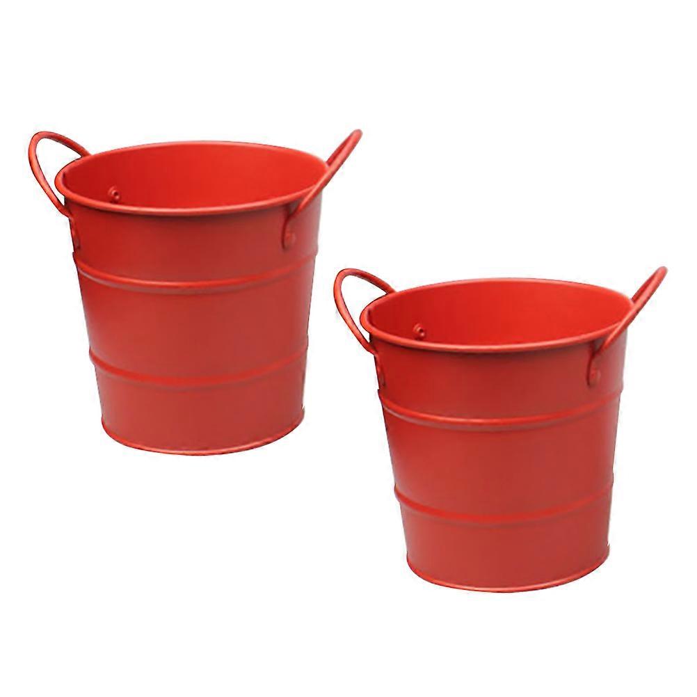 Creative Mini Ice & Snack Bucket Set – Versatile American Style Design for Bars, Food Storage, Fries, and Chips
