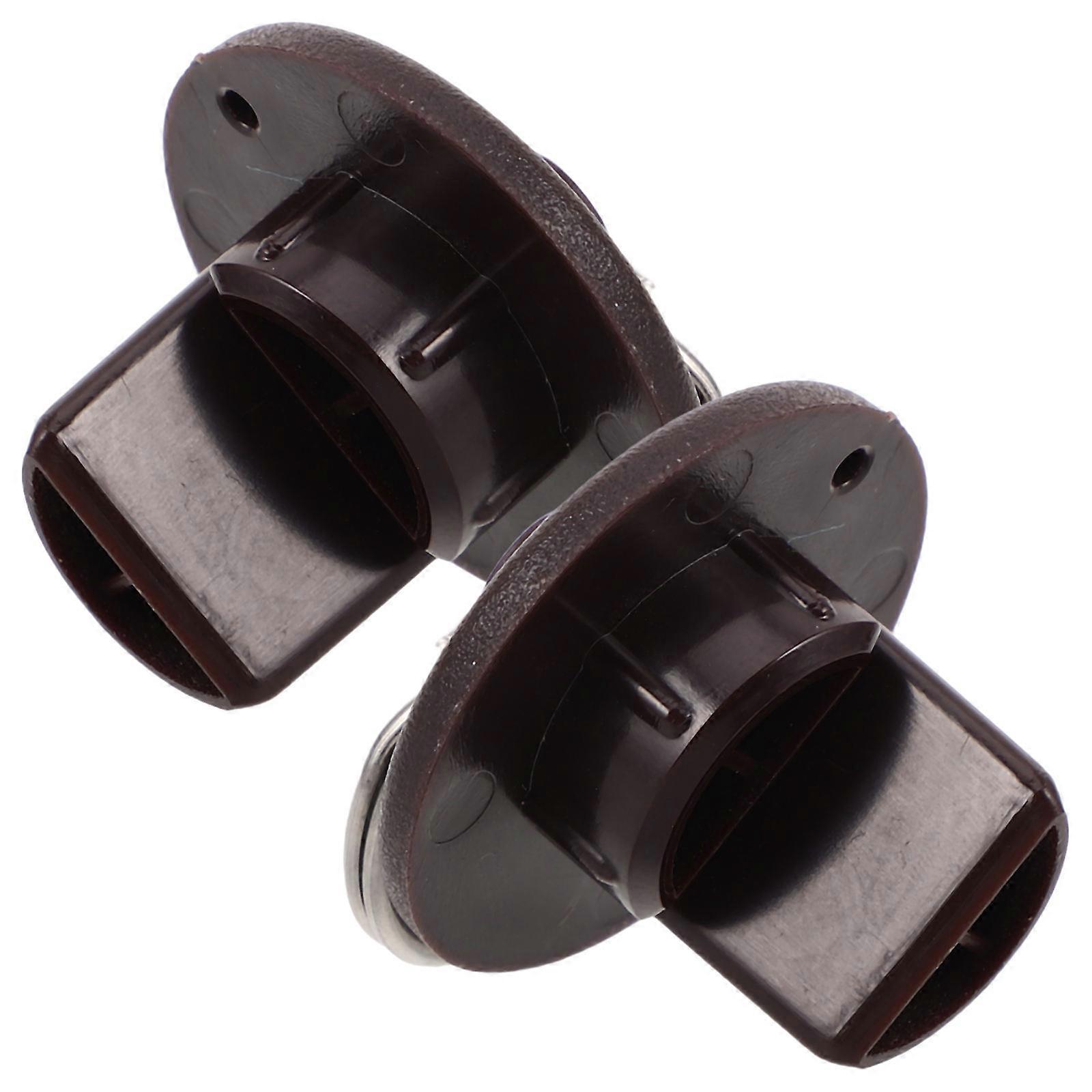 Roller Shade End Caps Plastic Replacement Secure Fit Versatile Use For Outdoor Blinds Parts 2Pcs