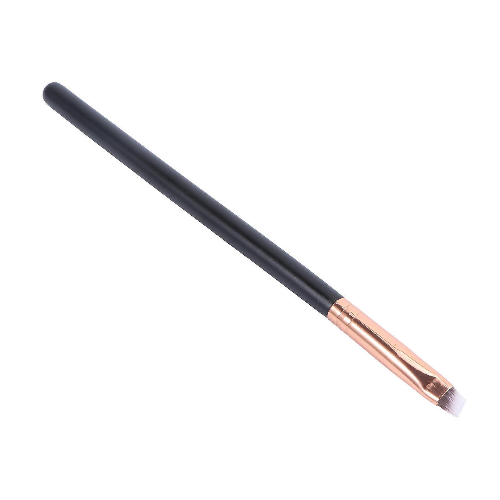 Mini Eyebrow Brush Eyelash Comb Makeup Application Daily Use Nylon Wood Wool 1Pack