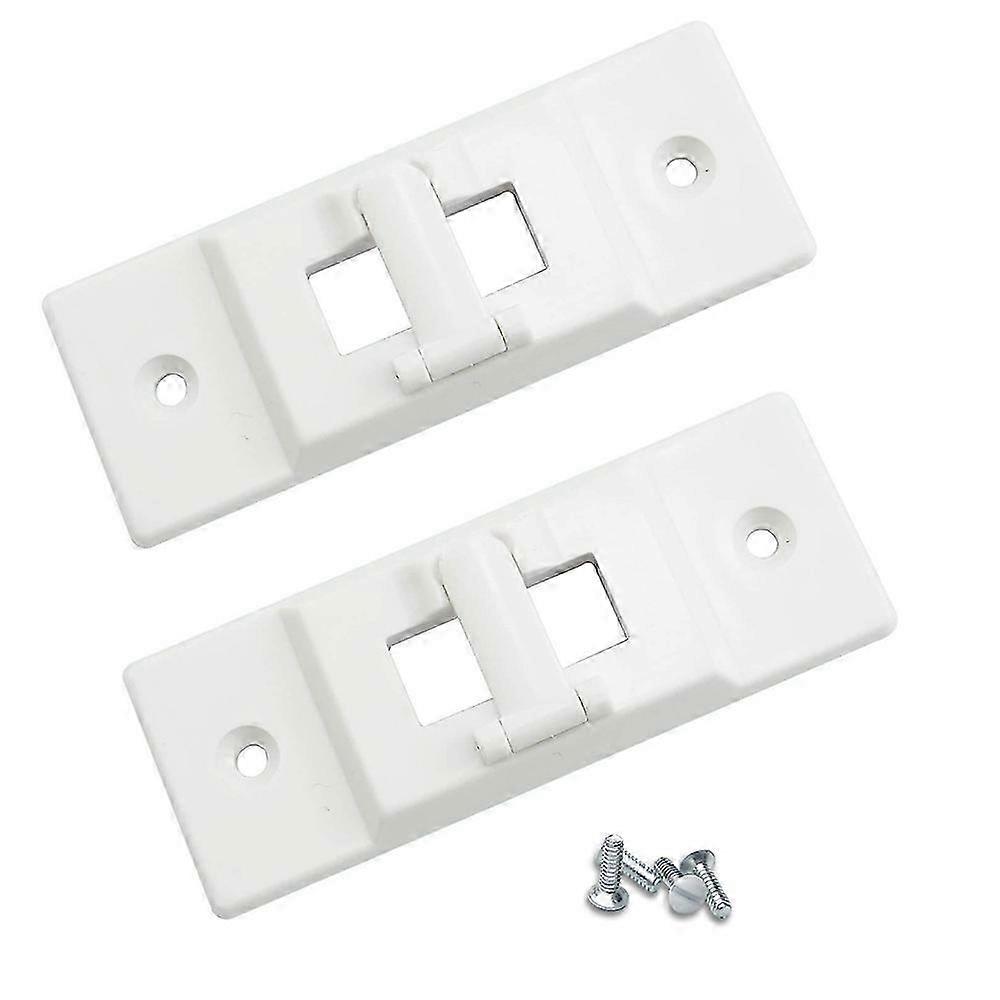 2 Pieces of Light Switch Protective Cover Child Safety Switch Lock to Prevent Accidental Opening or ClosingWhite SZRH A-J