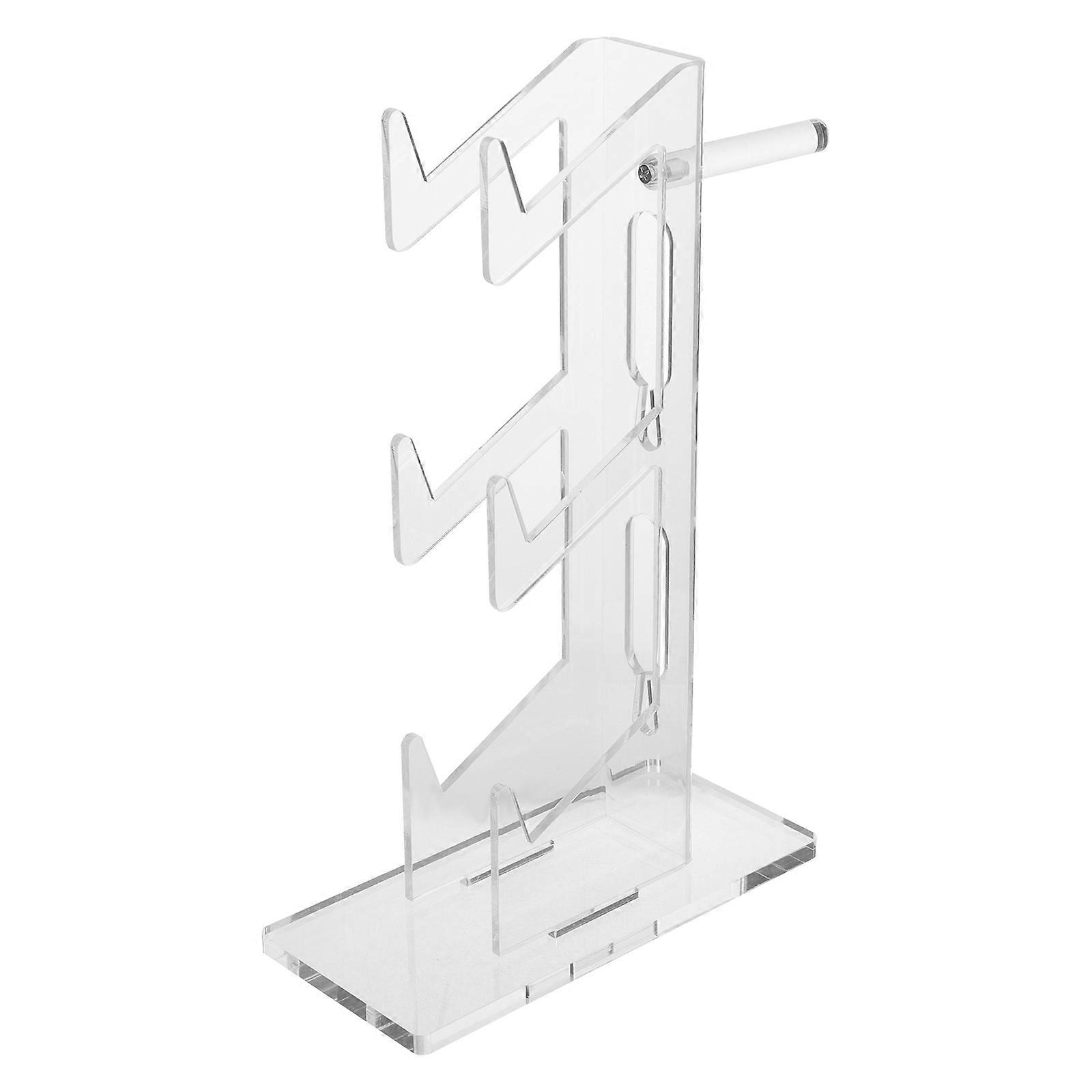 Game Controller Display Stand Transparent Acrylic Storage Rack For Gamers Minimalist Style 1Set