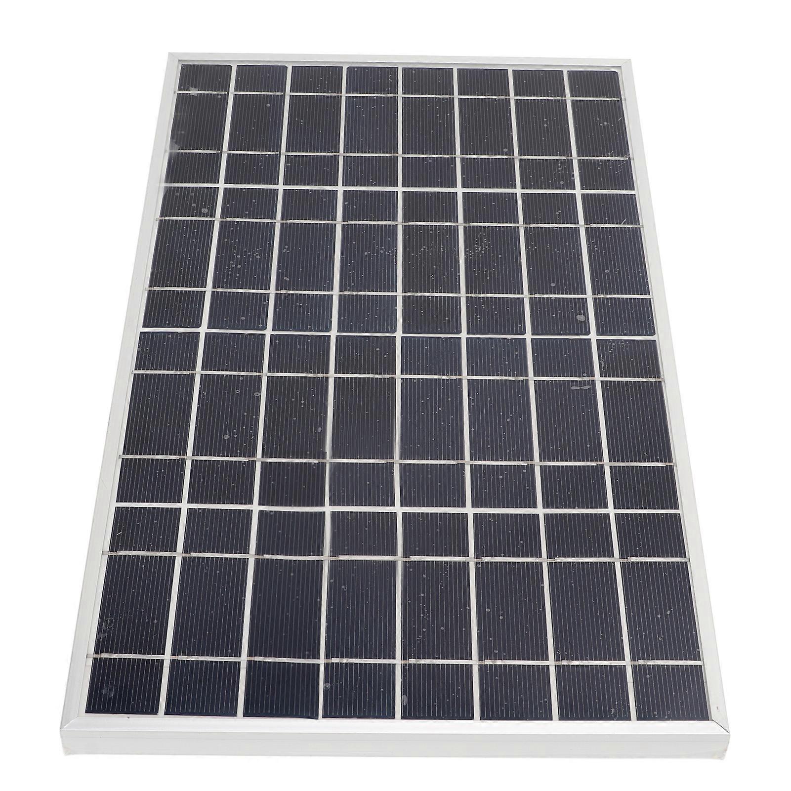 Solar Panel with 40A Controller Polysilicon 30W Dual USB Charging High Conversion Efficiency for RV Car Ships Airplanes 