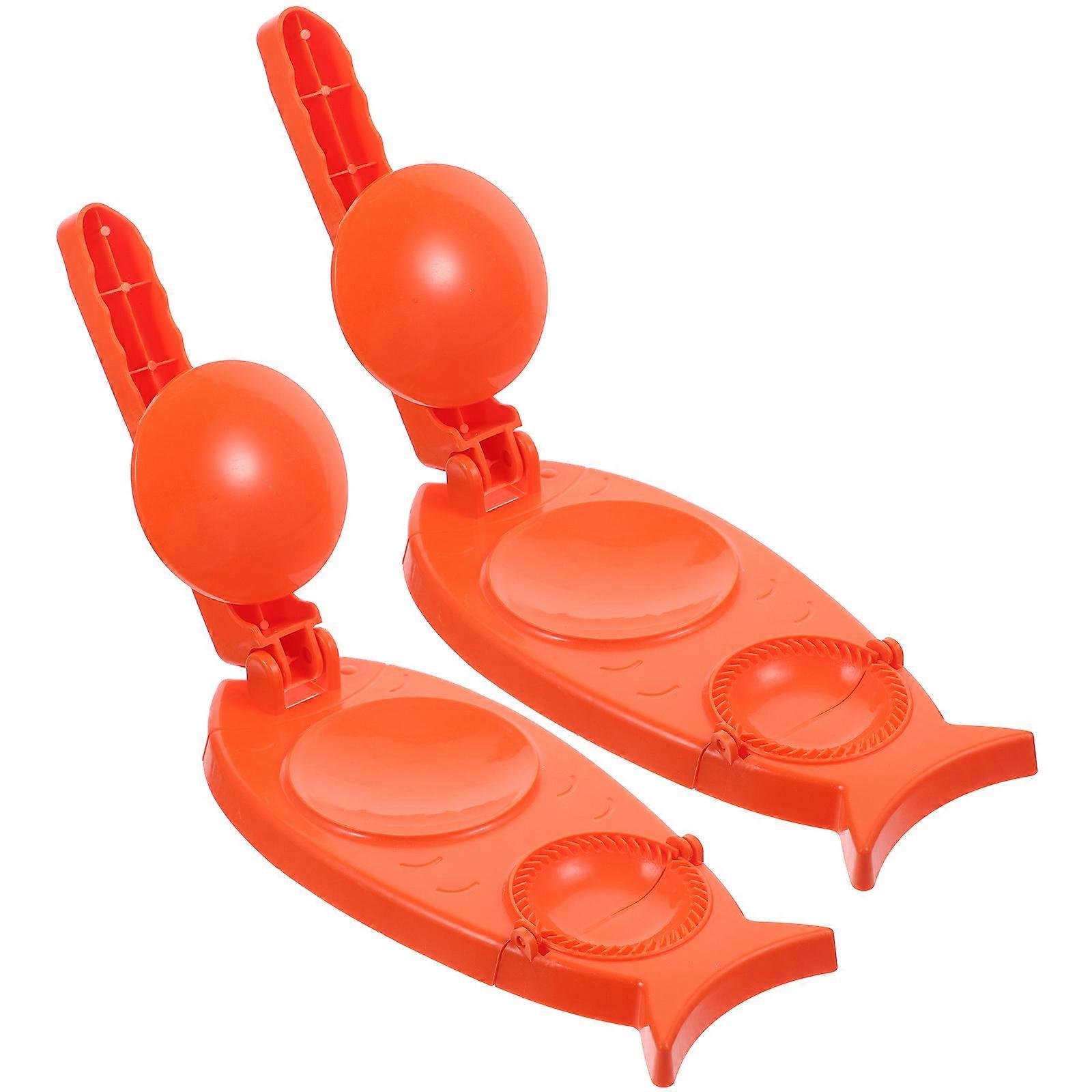 Dumpling Wrapper Tool Creative Dumpling Mold Restaurant Use Food-Grade PP Shaping Biscuits 23X13X8CM 2Pcs