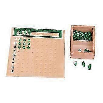 2025 Addition Subtraction Educational Table Game for Homeschool Toddlers Children red
