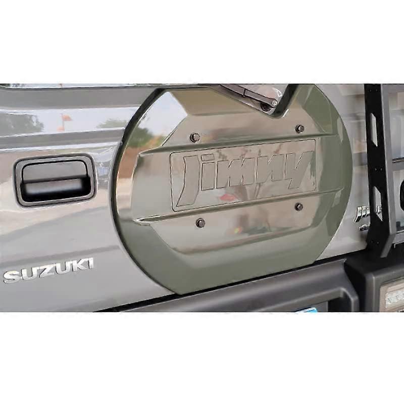 Auto Turtle Shell Spare Tire Cover, for Suzuki Jimny JB64 Sierra JB74W 2019 , ABS Spare Tire Exterior Accessory, Army Green Normal ArmyGreen