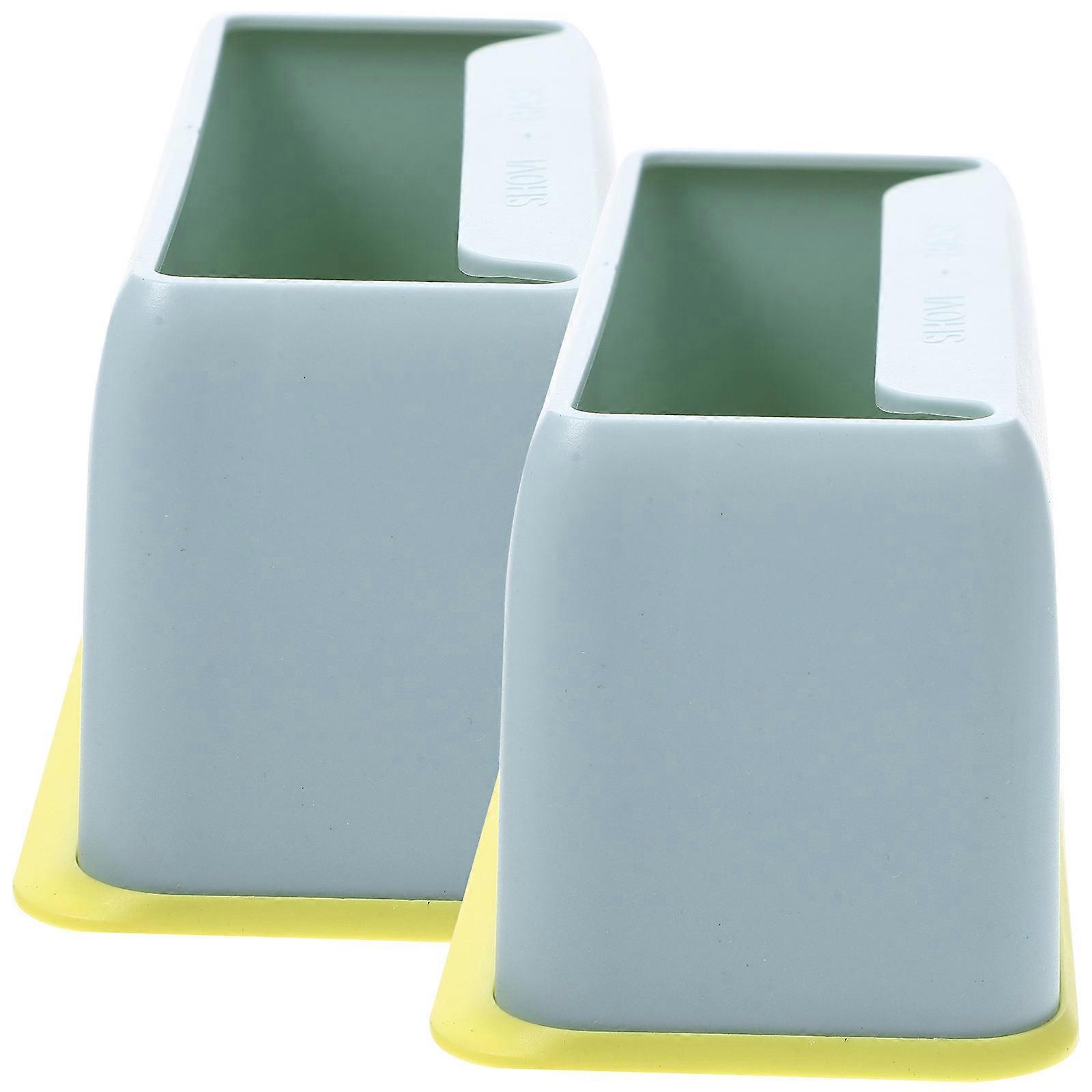 Wear-Resistant Scoop Holders Cat Litter Scoop Holder Cat Litter Area Organization Sky-Blue Keeps Floors Tidy 2Set