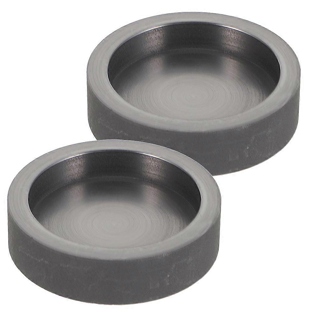 Graphite Ingots Mold Metal Melting Furnace High Temperature Stability Scientists 2Pcs 5.00X5.00X1.80CM