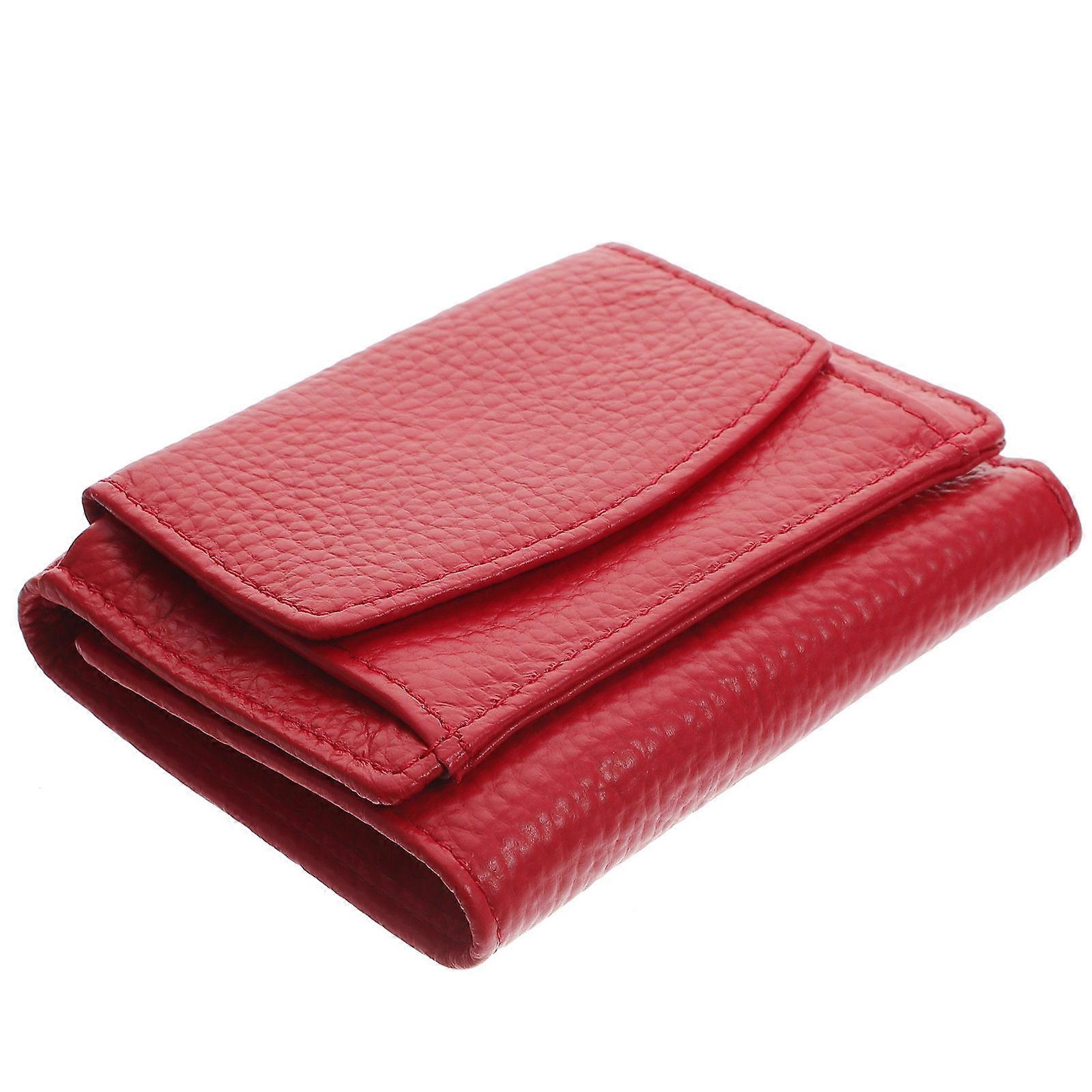 Women's Short Wallet with Multi Slots Portable Storage Pouch for 2pcs Wallet Set