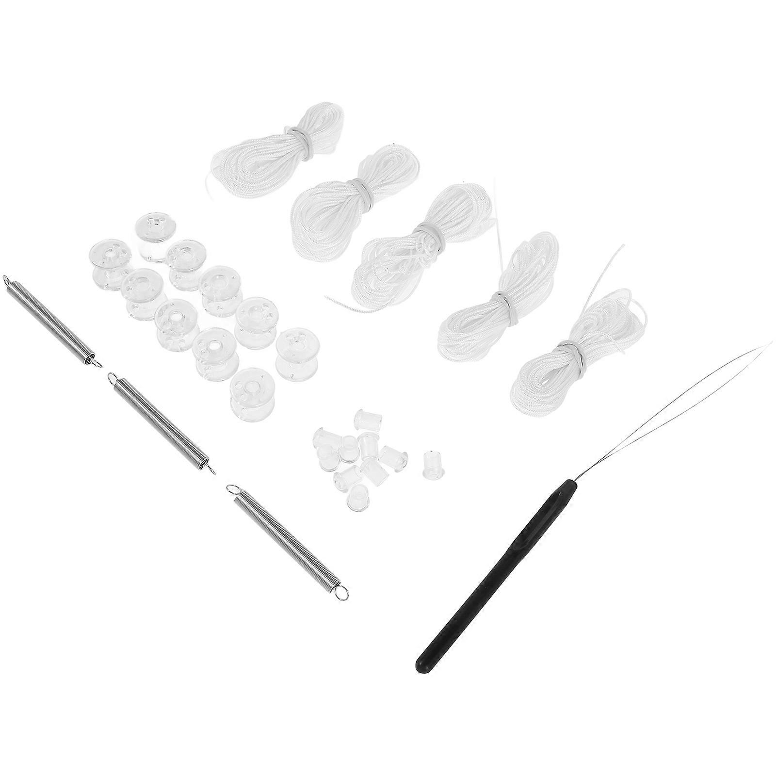 Pleated Shade Replacement Kit Designed For Yacht Owners Including Double Wheel End Caps 1 Set For Easy Installation