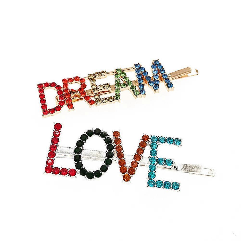 Cute Hair Clips Good Grip Metal Material Chic Appearance For Kids Casual Outfits 3Pack
