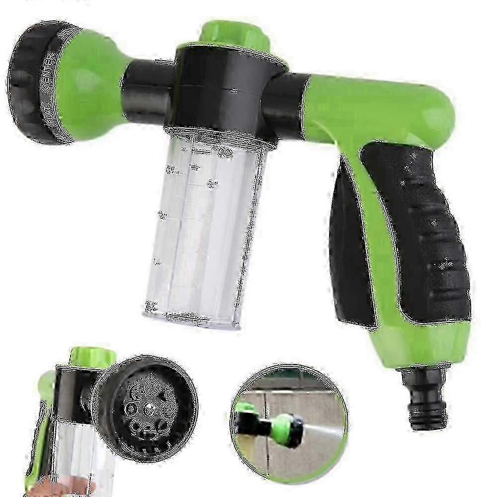 حديقة خرطوم مرفق بندقية رش فوهة مع خزان الصابون / الأسمدة