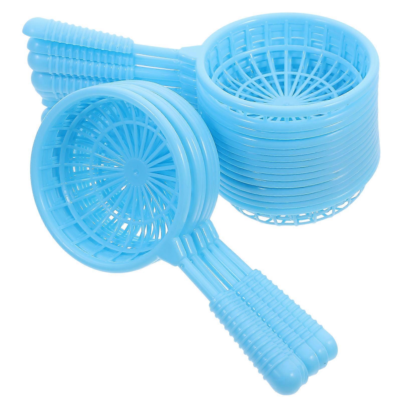 Blue PP Fishing Net Toy for Playing 20pcs Lightweight and Fun Play