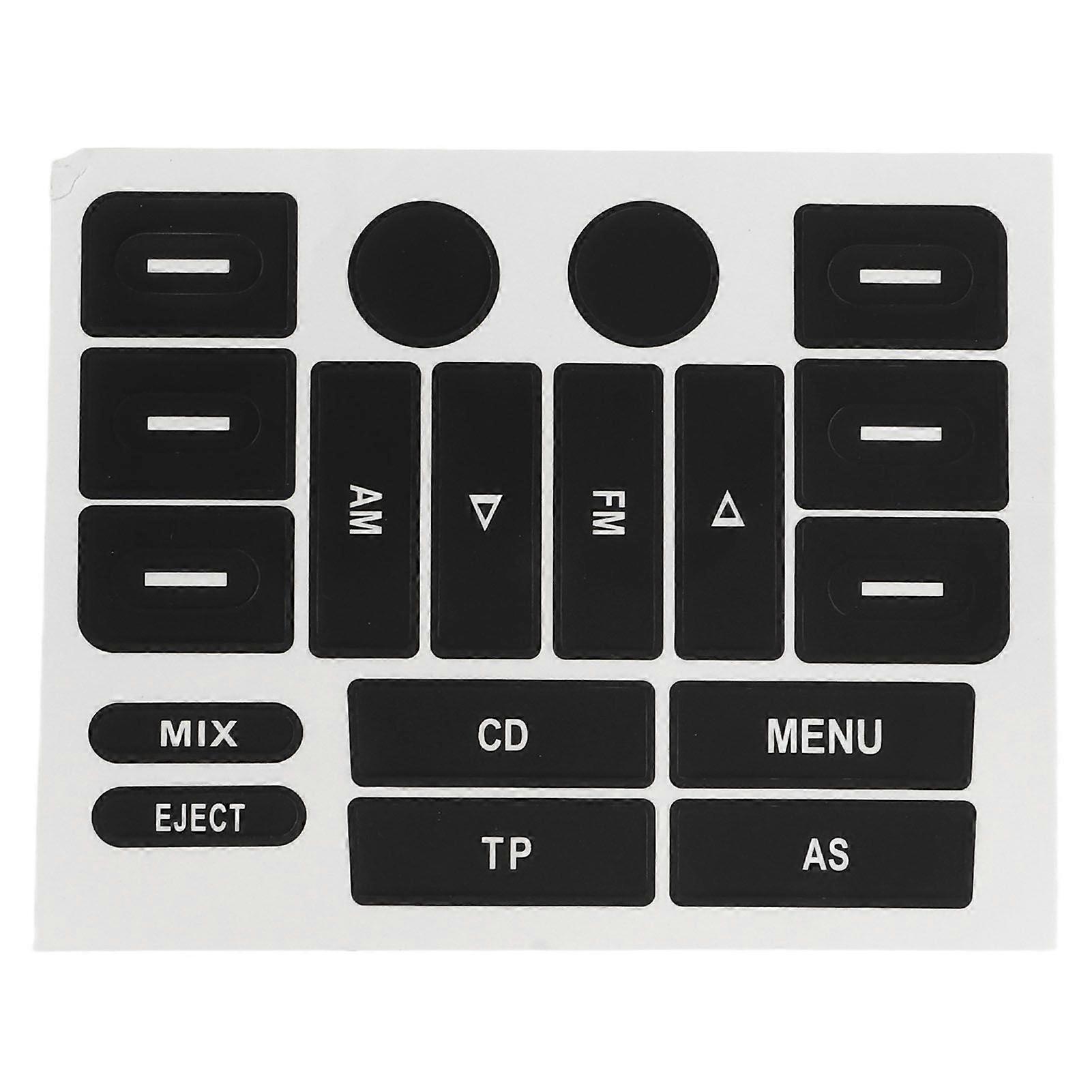 repair decal set for mk5 1k b6 interior button