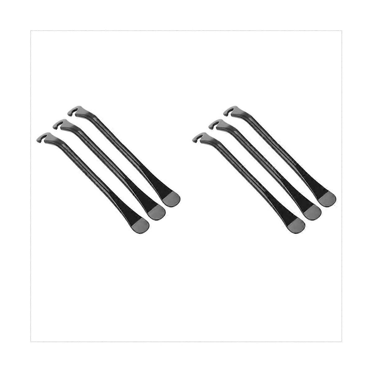 Bike Tire Lever- 6Pcs Portable Bicycle Tire Lever Hardened High Srength Carbon Steel Spoon Bike Tire