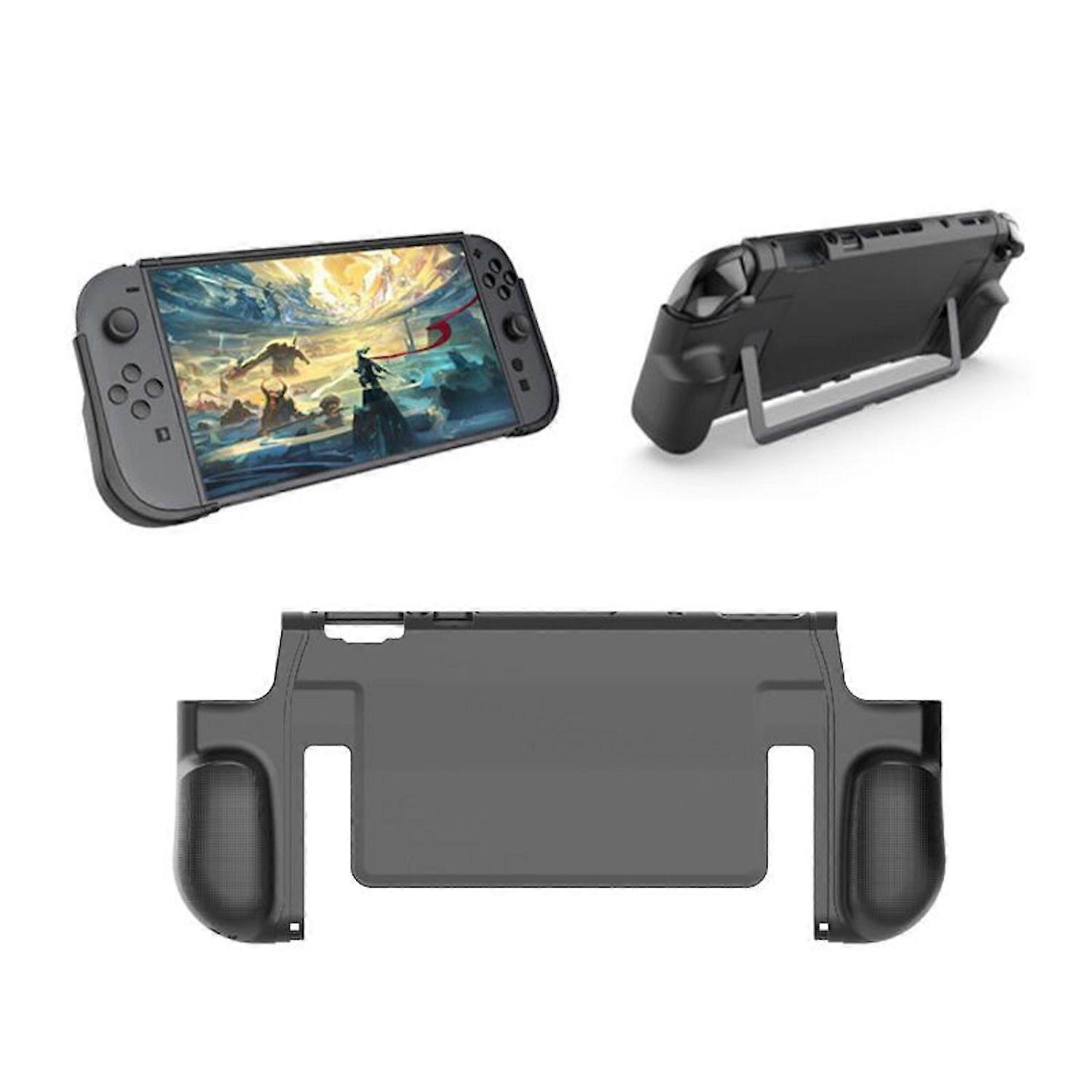 For Nintendo Switch 2 Non-Slip Integrated TPU Protective Case Black