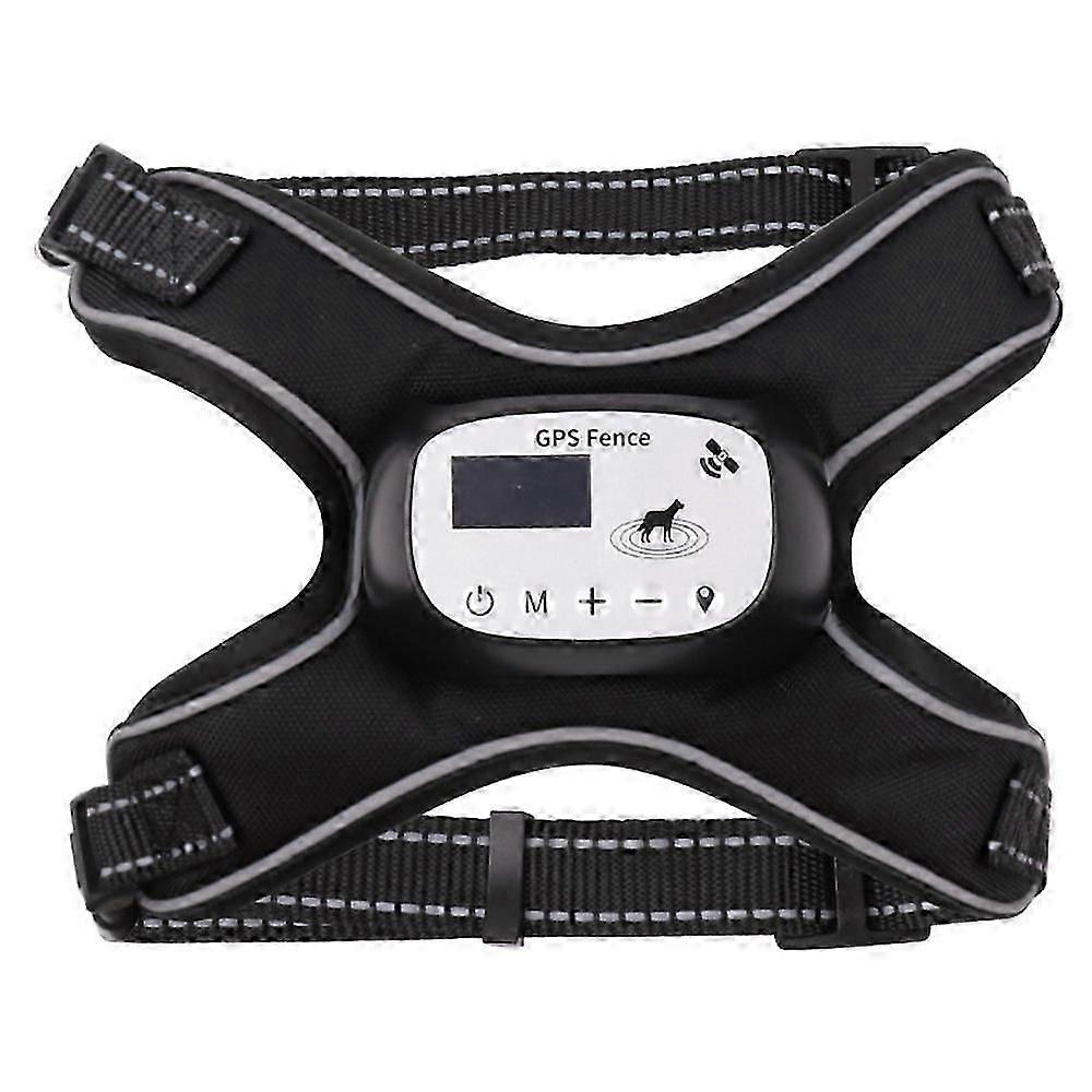Recinto per cani wireless GPS Recinto per cani regolabile elettrico con 3 modalit di allenamento Sistema di recinzione per animali domestici ricaricabile con striscia riflettente per esterni