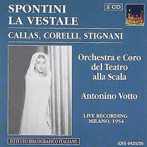 Callas / Corelli - Vestale  [COMPACT DISCS] USA import