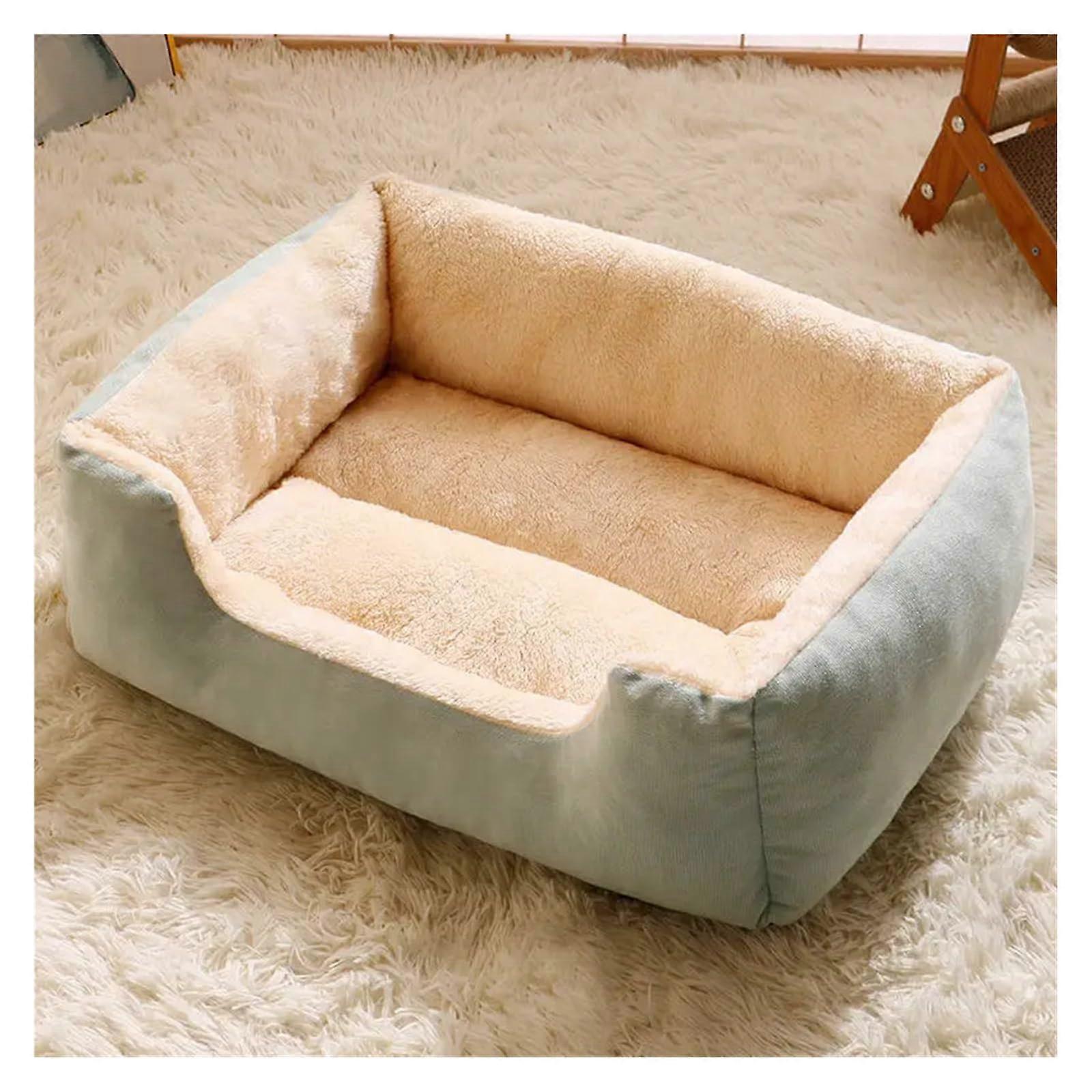 Warm Pet Sofa For Dogs And Cats, Soft Plush Kennel Bed, 56x40 Cm, Winter Multifunctional Style 2