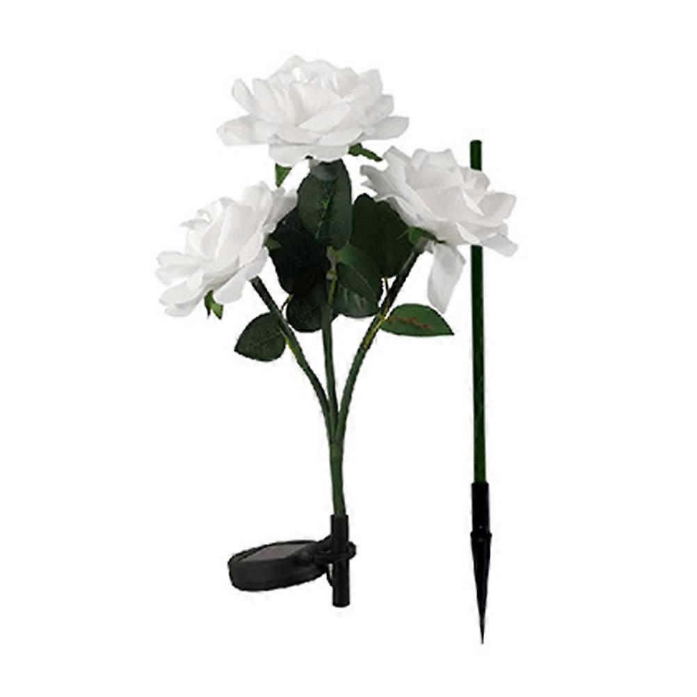 Solar LED for Garden Decor White Cloth and Plastic 1PC