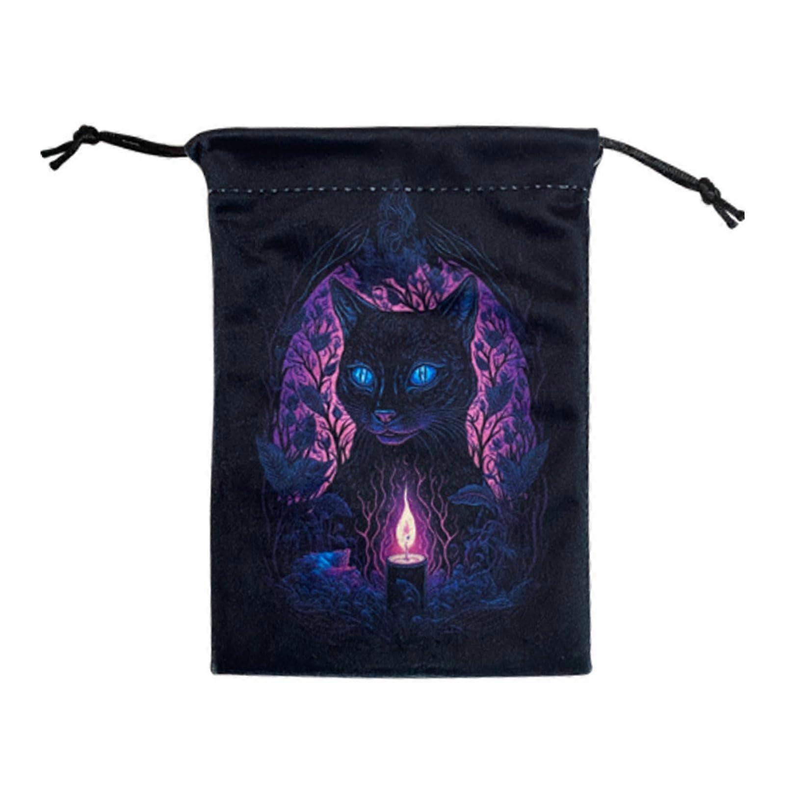 Tarot Card Cube Bag Wedding Tablecloth Oracle Card Game Bag Jewellery Storage Drawstring Tarot Bag, Hmk03