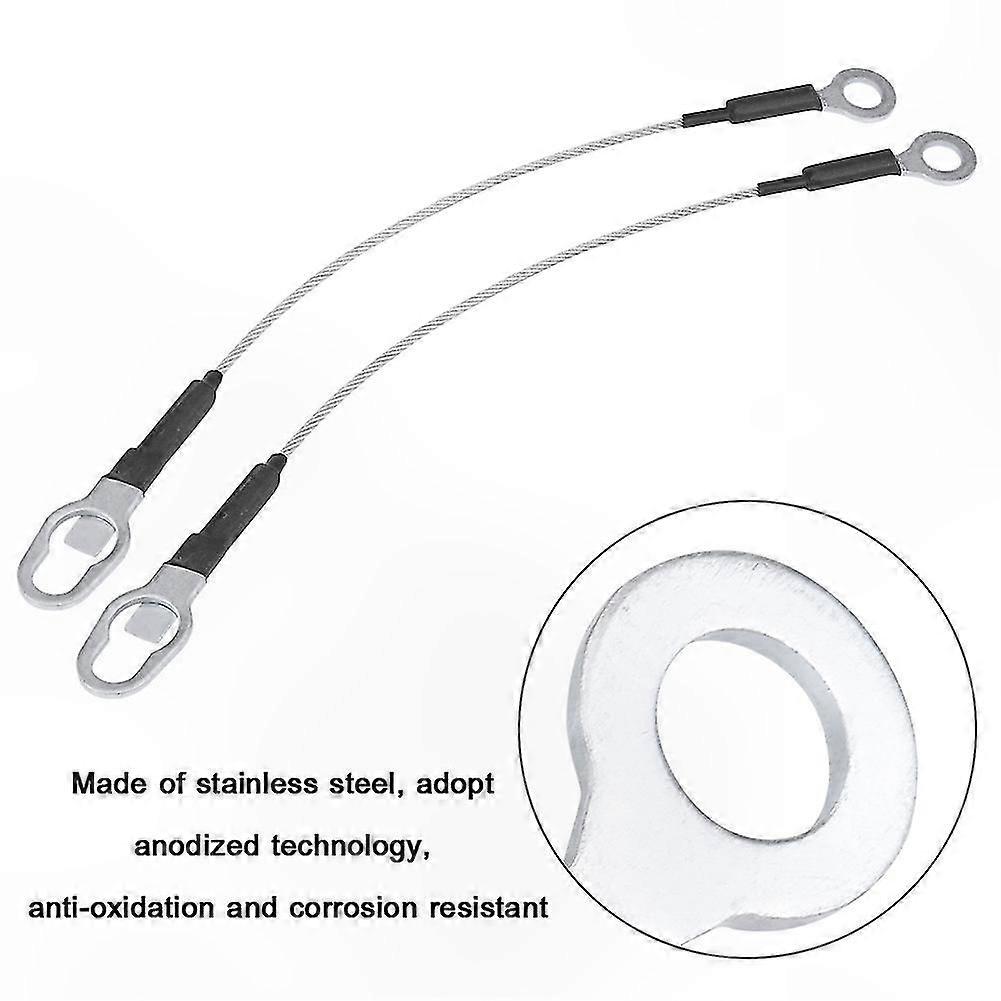 Heavy Duty Tailgate Cables Compatible with Pickup Trucks 93-11 Models