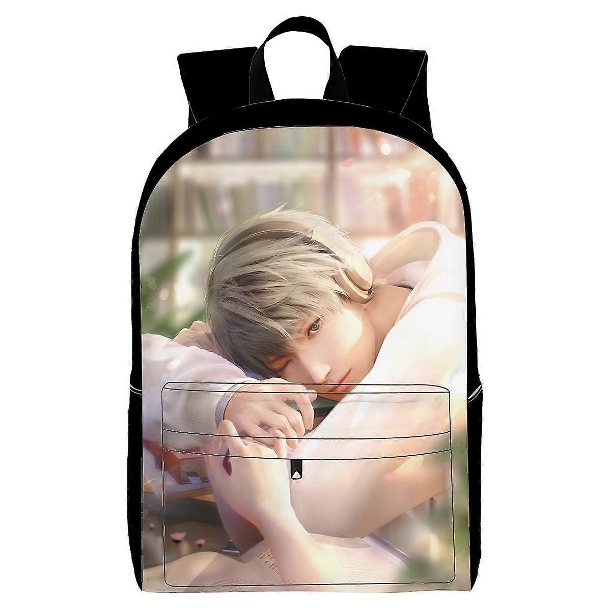 Backpack, with Multiple Organizational Compartments, Fits 15.6 Inch Notebook, for Travel, Teen, Business Work E684