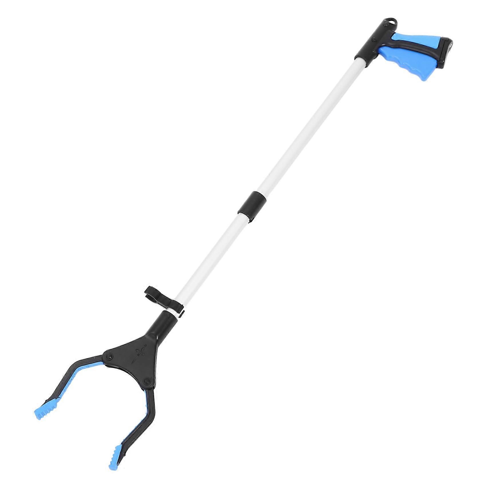 Garbage Picker Tool Outdoor Grabber Clamp Set With Extension Rods And Trash Tongs