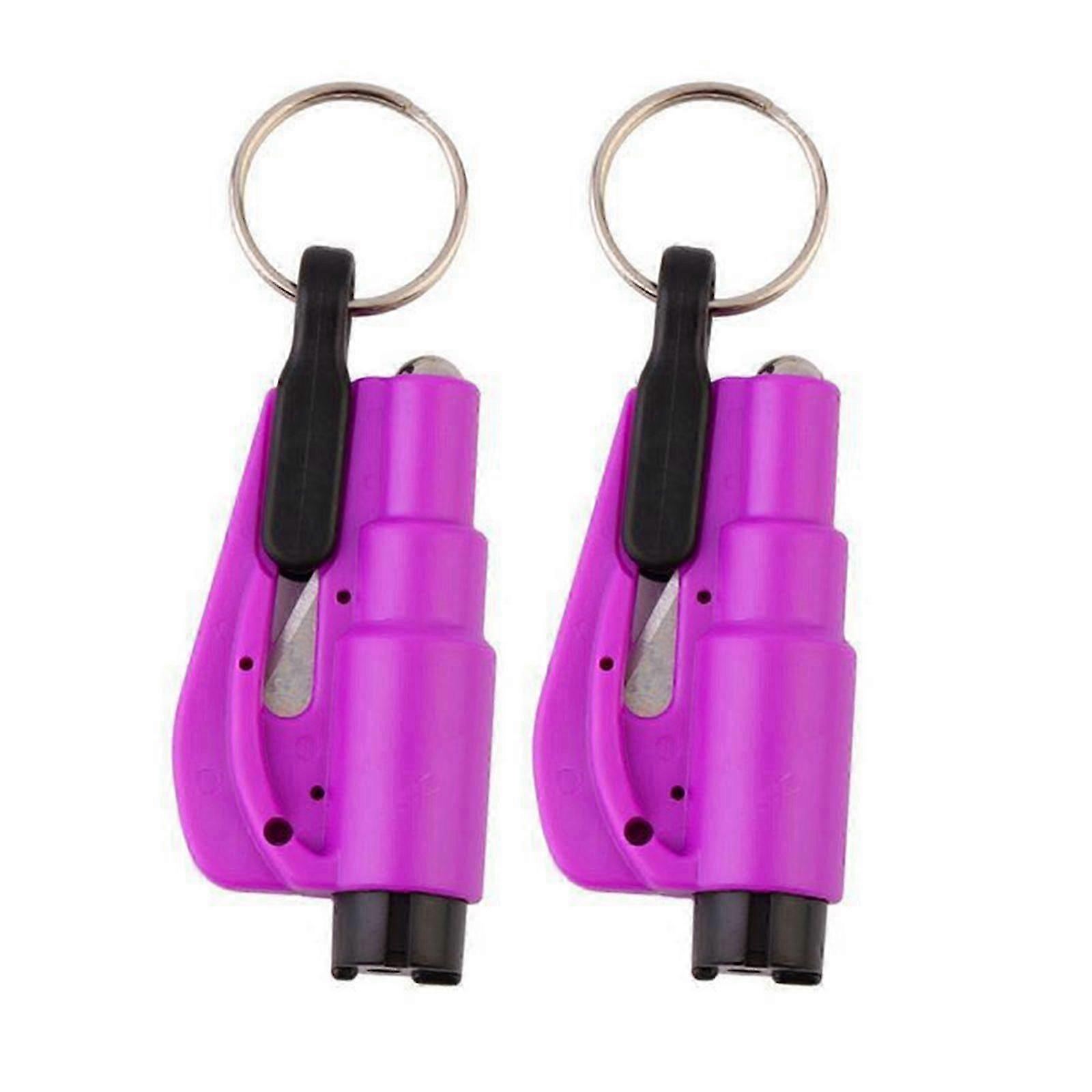 2-in-1 reddingsgereedschapsset voor in de auto - glasbreker en gordelsnijder (2 stuks)