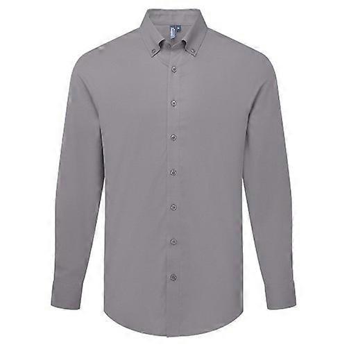 Premier Herren Supreme Oxford Langarmhemd