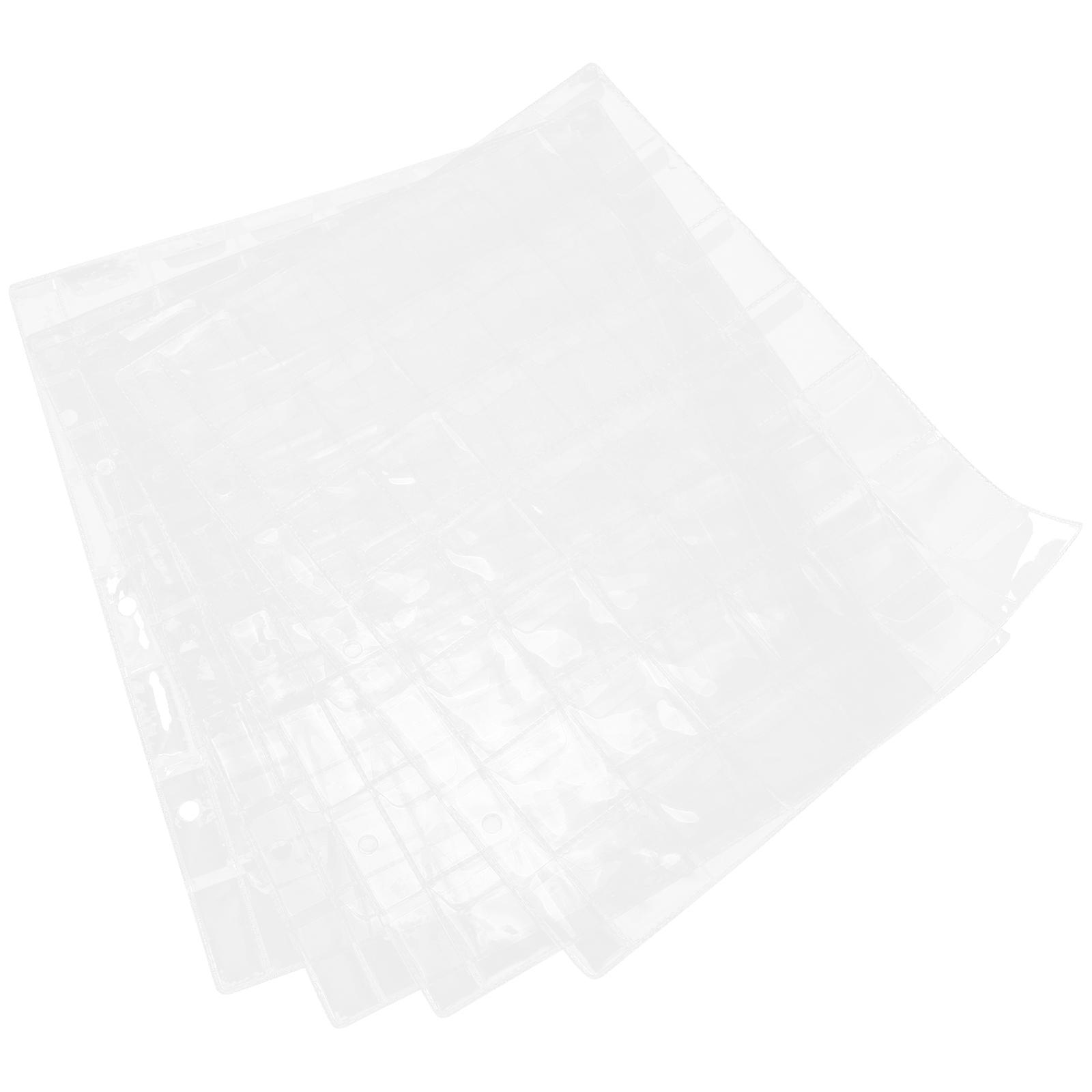 4Pcs Coin Binder Pages Holders for Medallion Coin Stamp