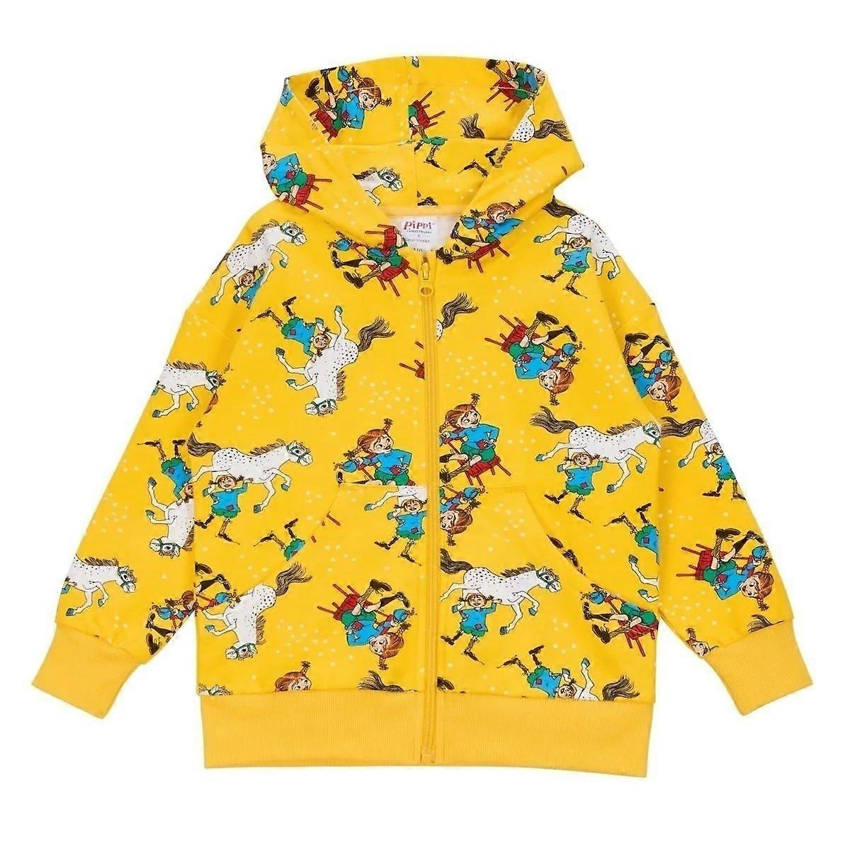 Pippi Longstocking - Confident hoodie yellow