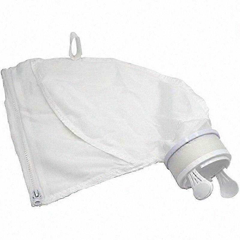 Replacement Nylon Mesh Bag for Pool Cleaner, Zippered Multi-Purpose Cleaning Bag for Swimming Pools