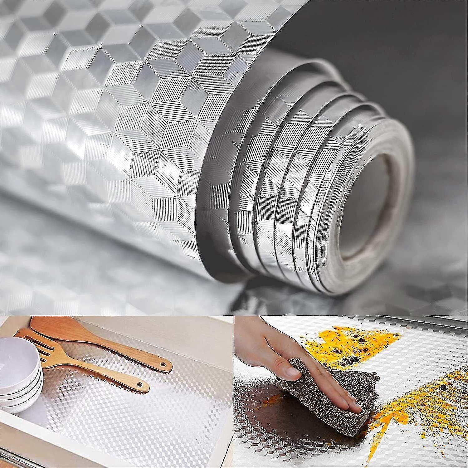 Aluminum foil sticker, one roll, waterproof, dustproof, mildewproof and dehumidifying
