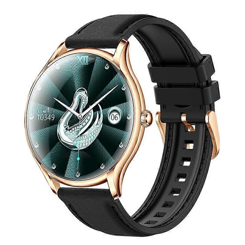 Smartwatch QS36 3D Slim Design Supports Up to 5 Hours Music Playback(Black)