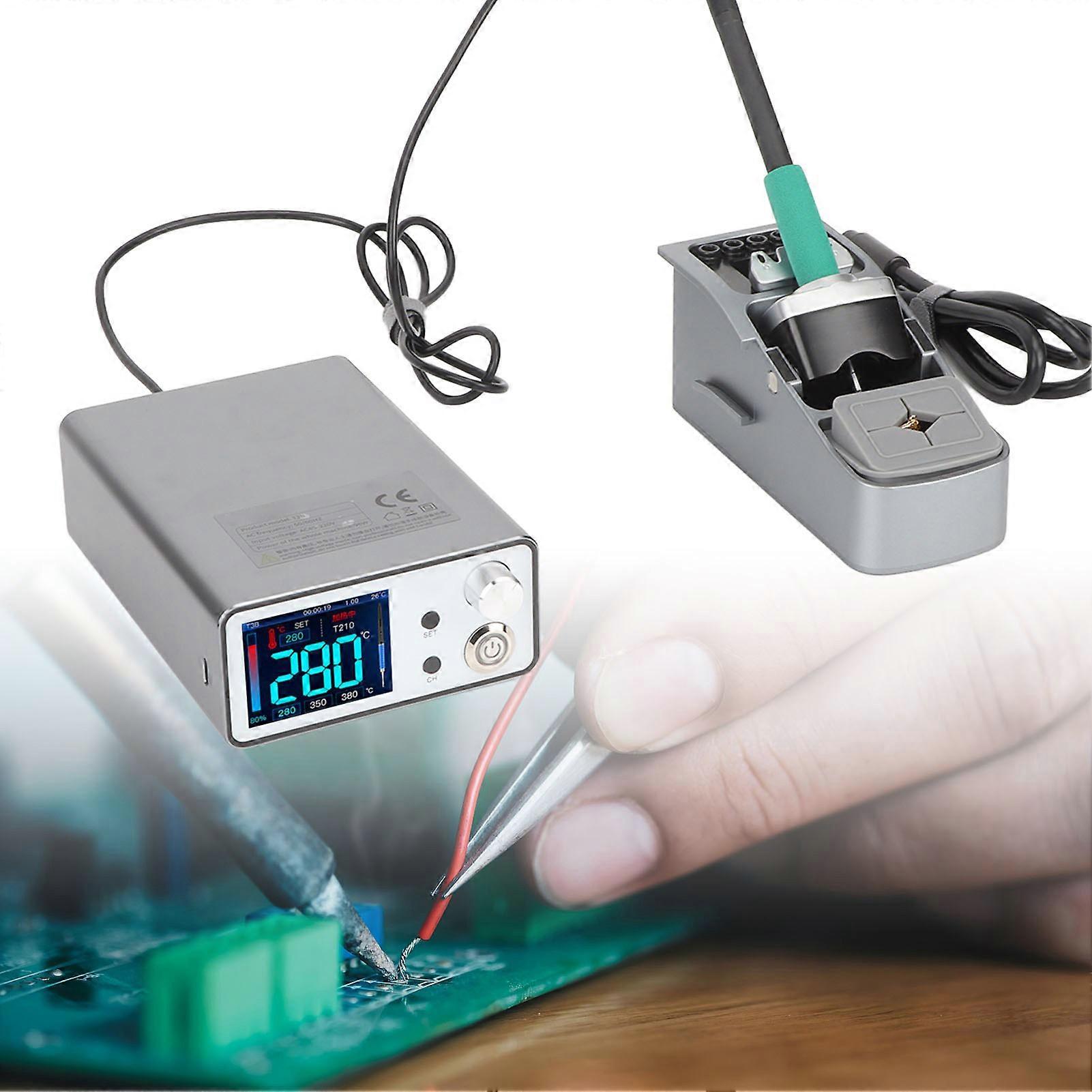 Smart Soldering Station T210 Handle PID Control 96W 100-450℃