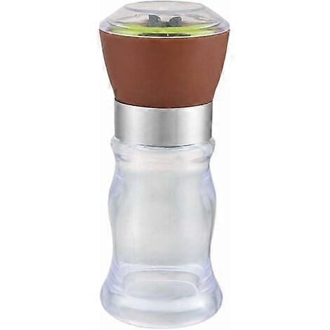 Bottle container for manual pepper mill (brown)
