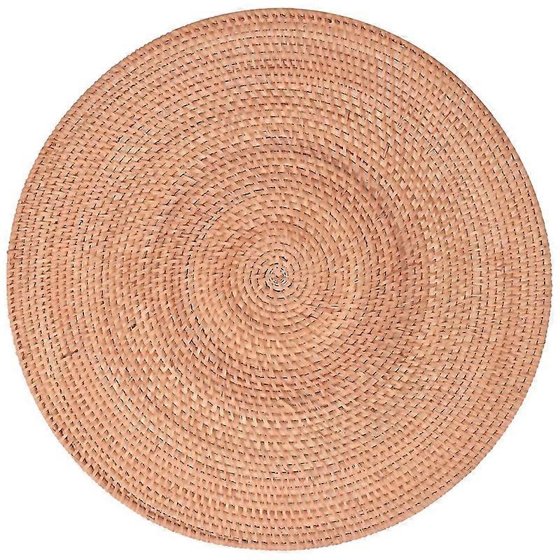 Pour Rotin Tissé Napperon Stable Matsnon Slip Résistant à la chaleur Place Matwicker Placemattrivets Pour