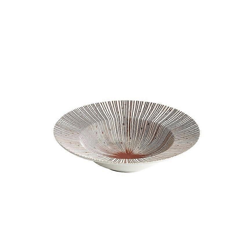 Salad Bowl Plate Western Style Deep Plate For Salad Soup Plate For Pasta Tableware Dinner Plate Serving Bowl Model 1