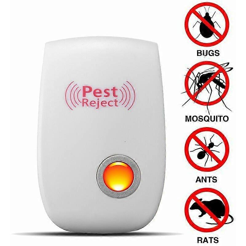 Electronic Ultrasonic Insect and Rodent Killer (Red Light)