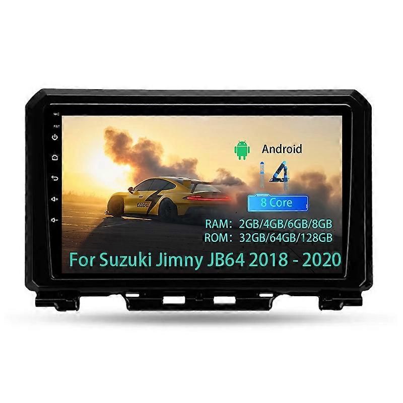 Android Car Radio Stereo For Suzuki Jimny JB64 2018-2021 Multimedia Navigation Video Player Carplay