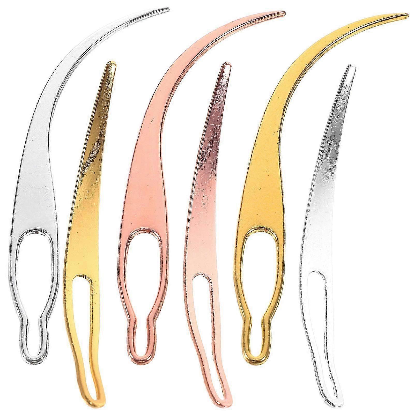 6pcs Dreadlocks Tools Interlocking Tool Dread Locking Tool Hair Locking Tool