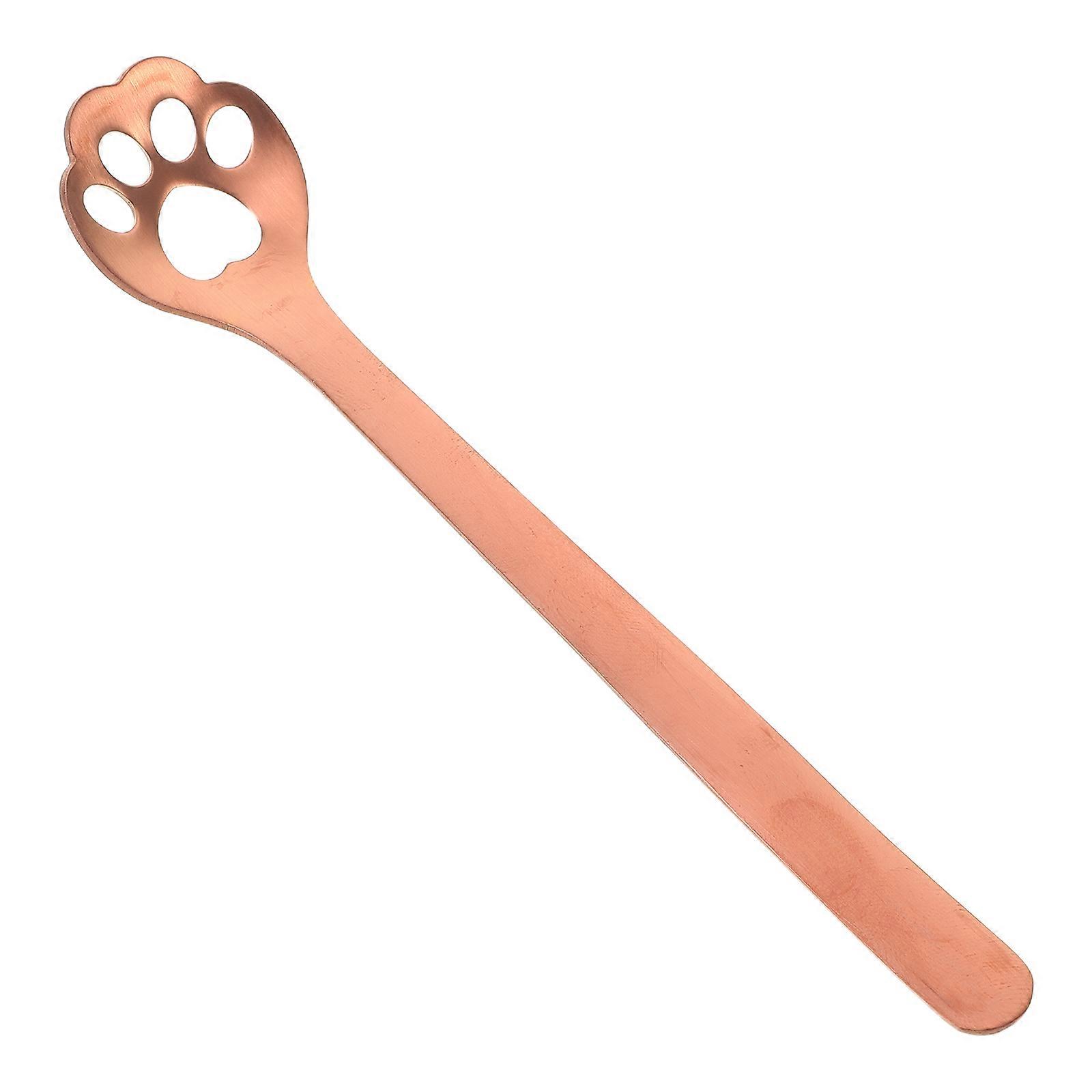 Cute Coffee Spoon Stainless Steel Stirrer for Drinks 5Pcs