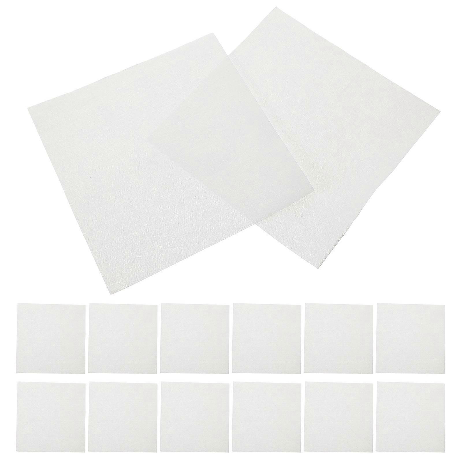 Dust Removal Wipes Square Paper Cleaning Supplies White Material Daily Use Function 300Pack